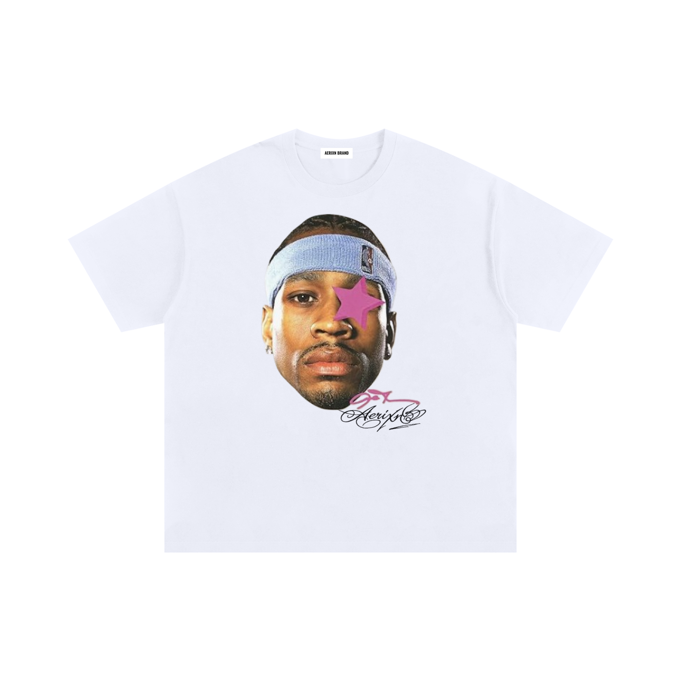 AERIXN Oversized Rap Graphic T-Shirt