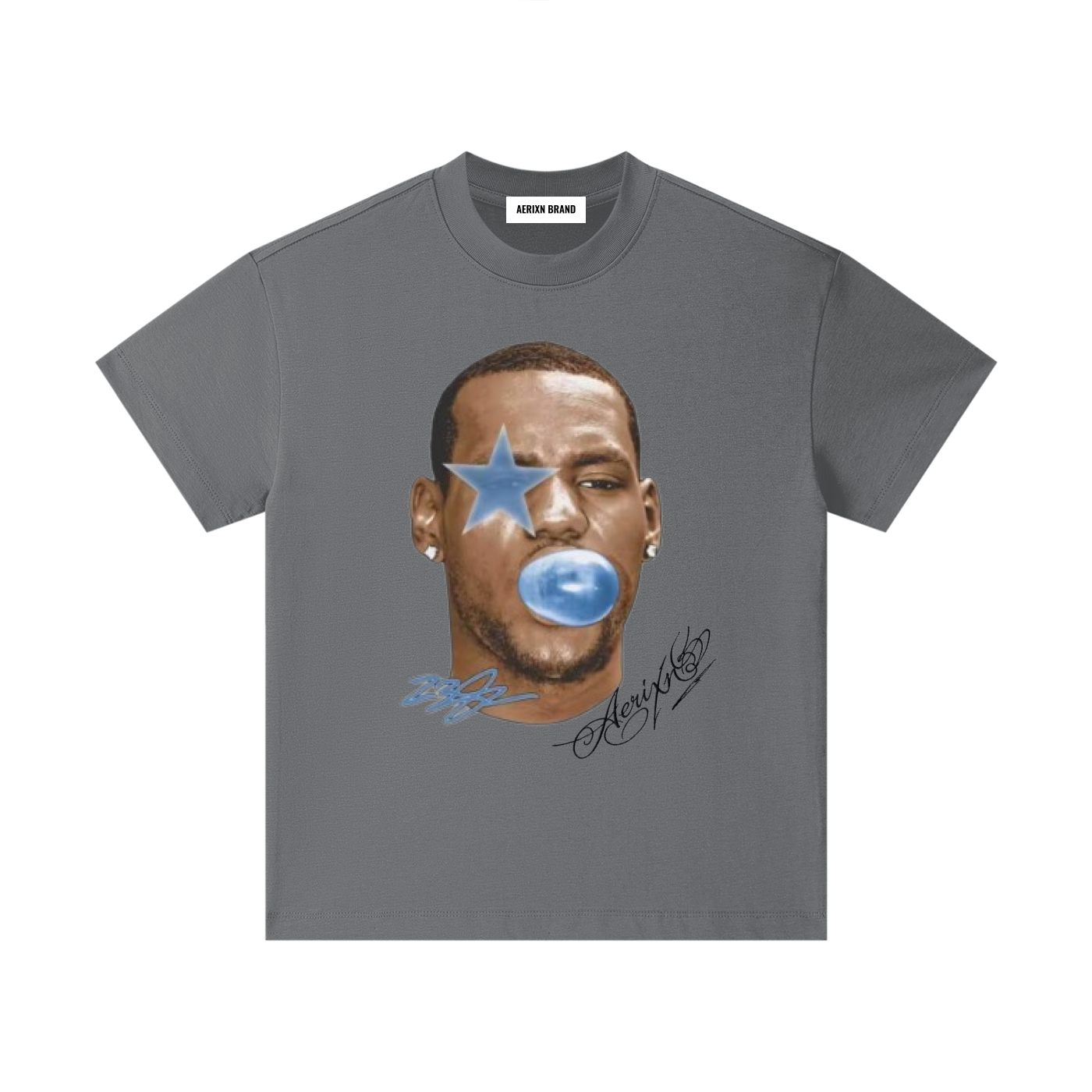 AERIXN Essential Kids' Rap Graphic Tee — Pure Cotton