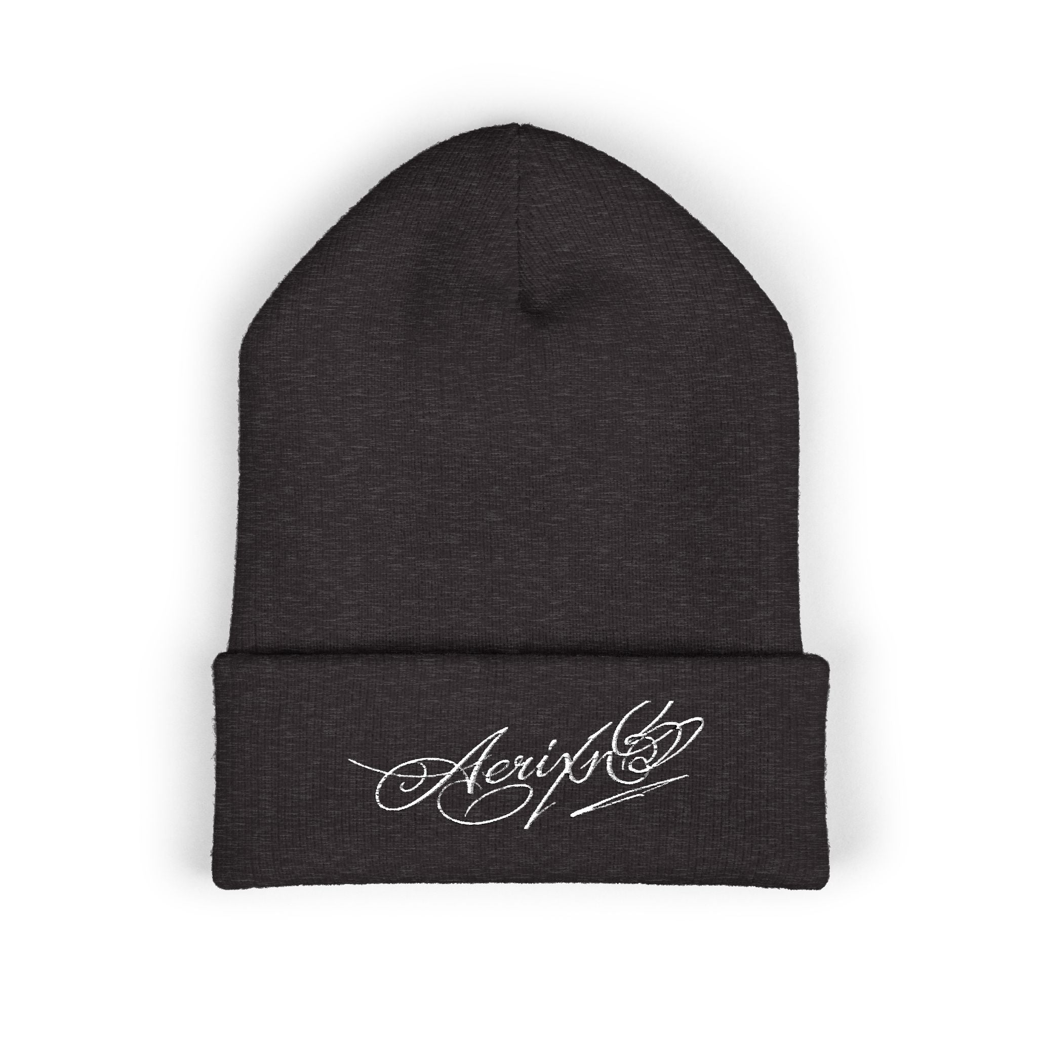 AERIXN Classic Cuffed Beanie — Embroidered
