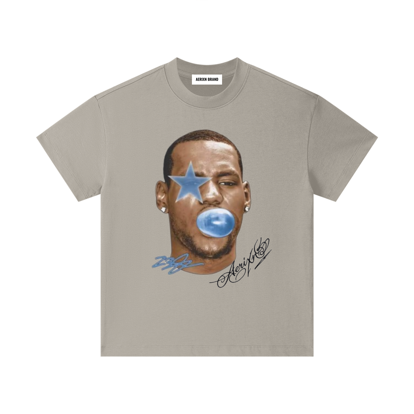 AERIXN Essential Kids' Rap Graphic Tee — Pure Cotton