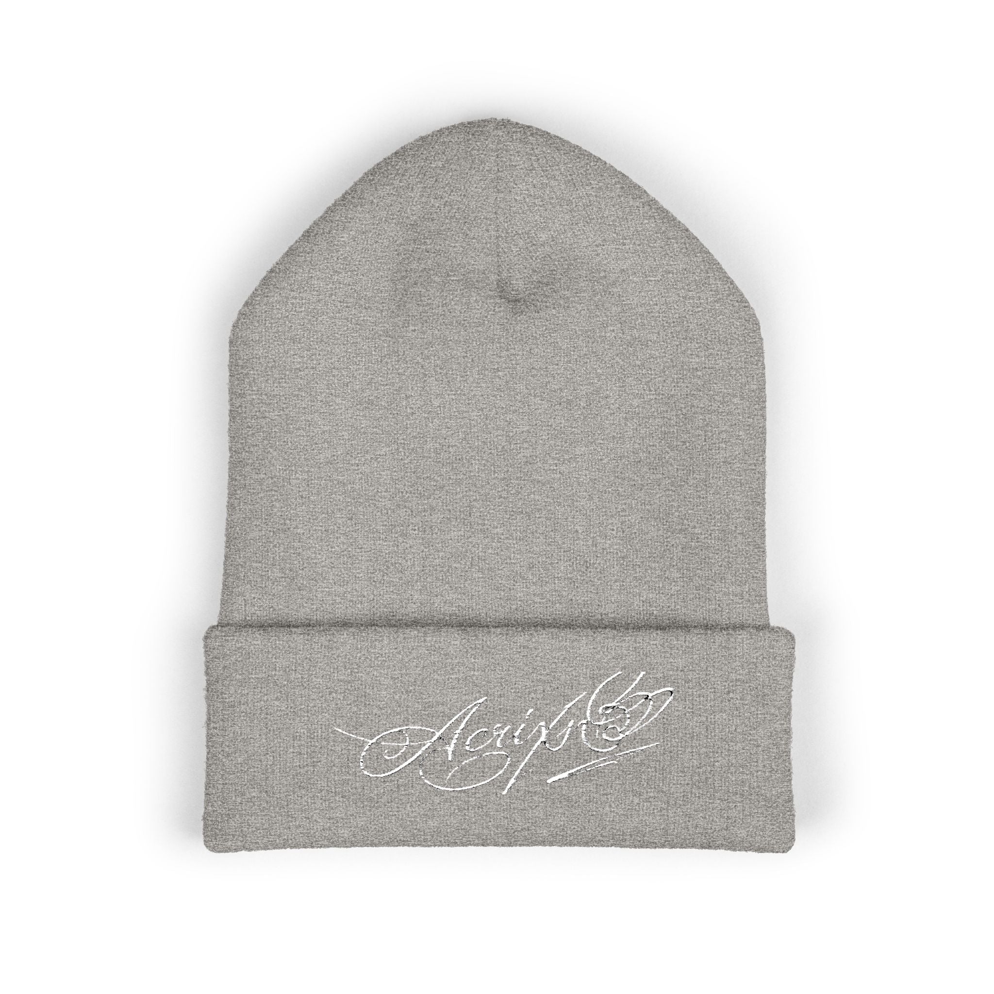 AERIXN Classic Cuffed Beanie — Embroidered