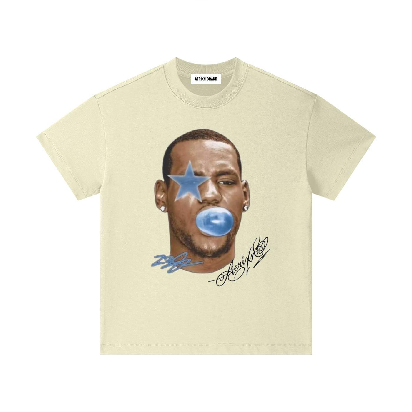 AERIXN Essential Kids' Rap Graphic Tee — Pure Cotton