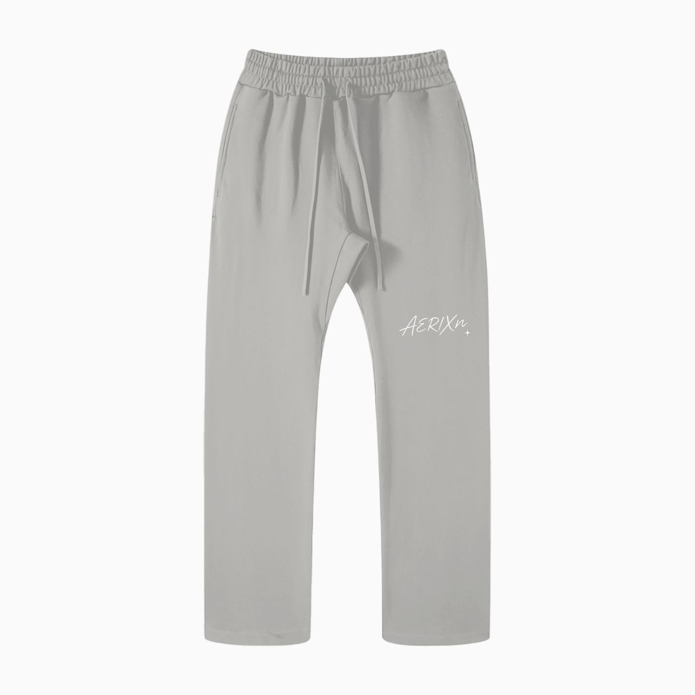 AERIXN Essential Straight Leg Pants — Pure Cotton