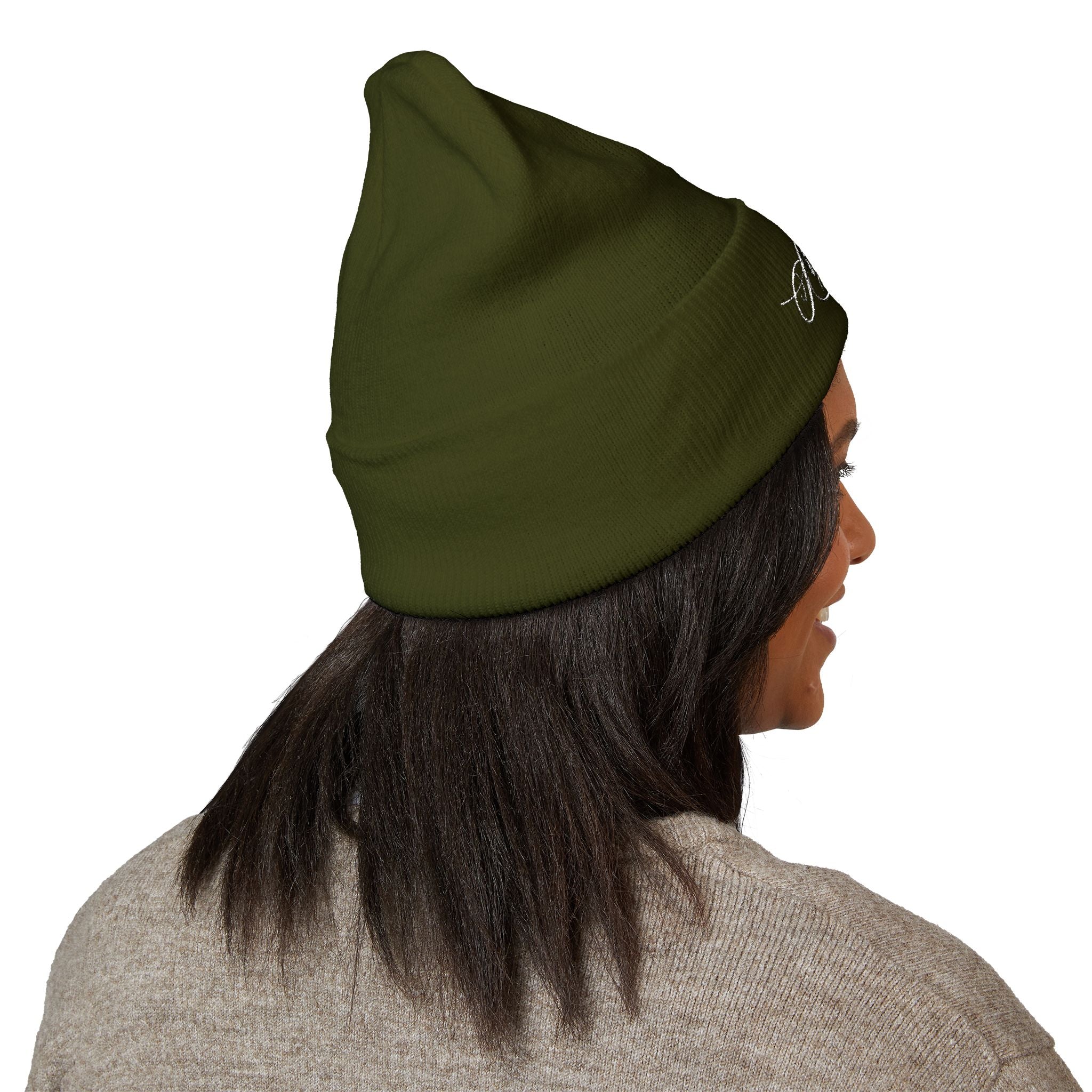 AERIXN Classic Cuffed Beanie — Embroidered