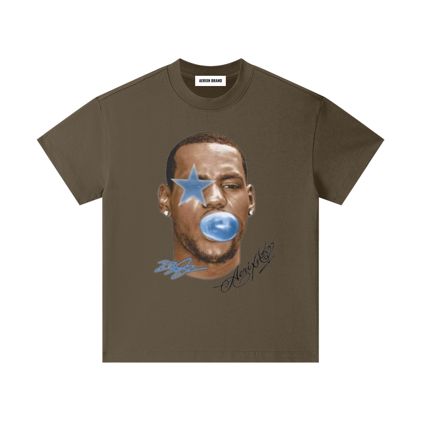 AERIXN Essential Kids' Rap Graphic Tee — Pure Cotton