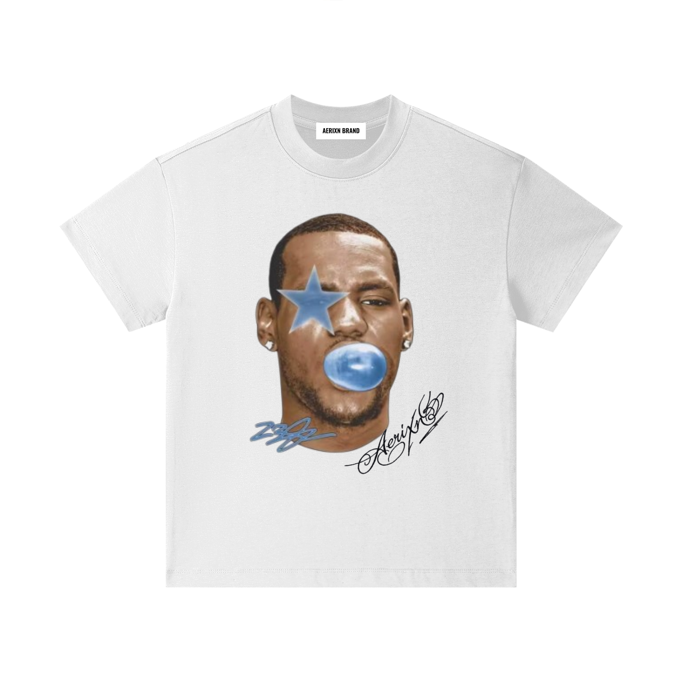 AERIXN Essential Kids' Rap Graphic Tee — Pure Cotton