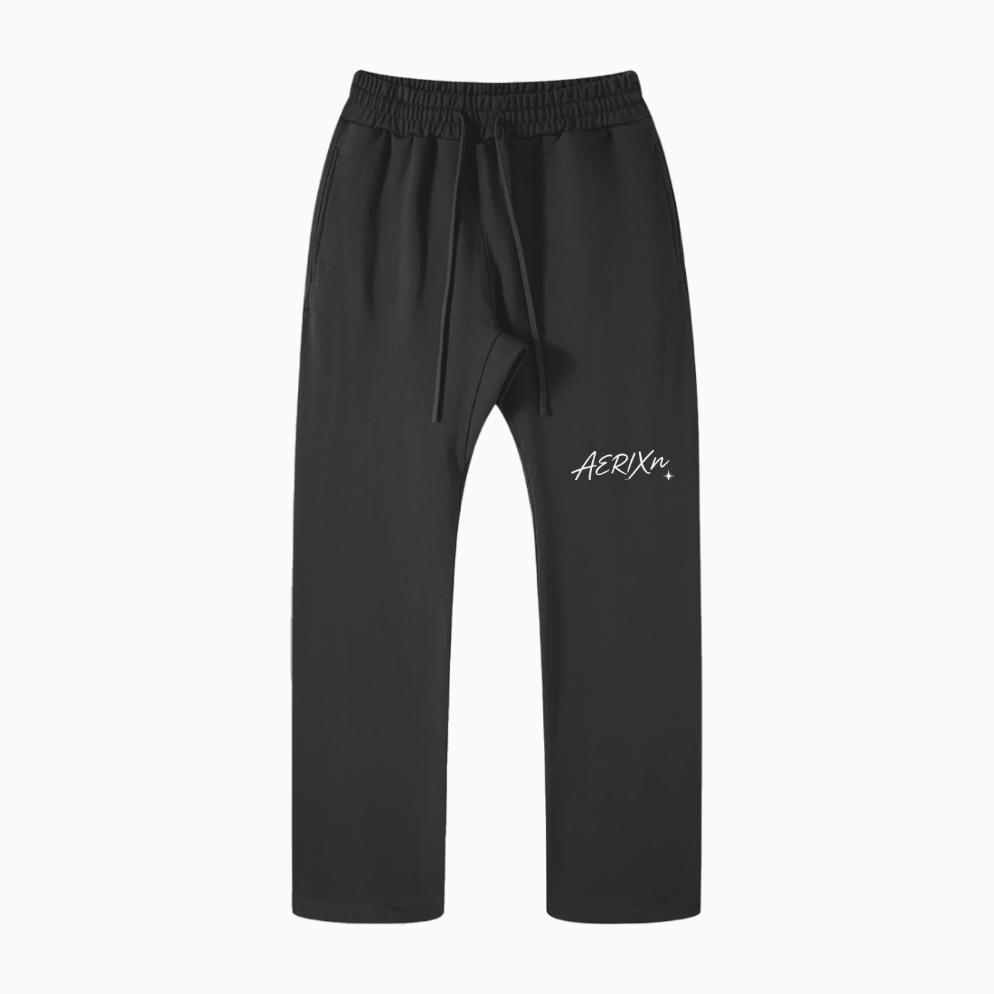 AERIXN Essential Straight Leg Pants — Pure Cotton