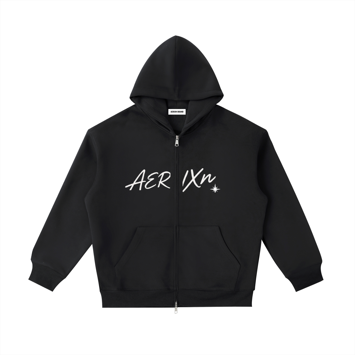AERIXN Essential Zip Hoodie — Bold