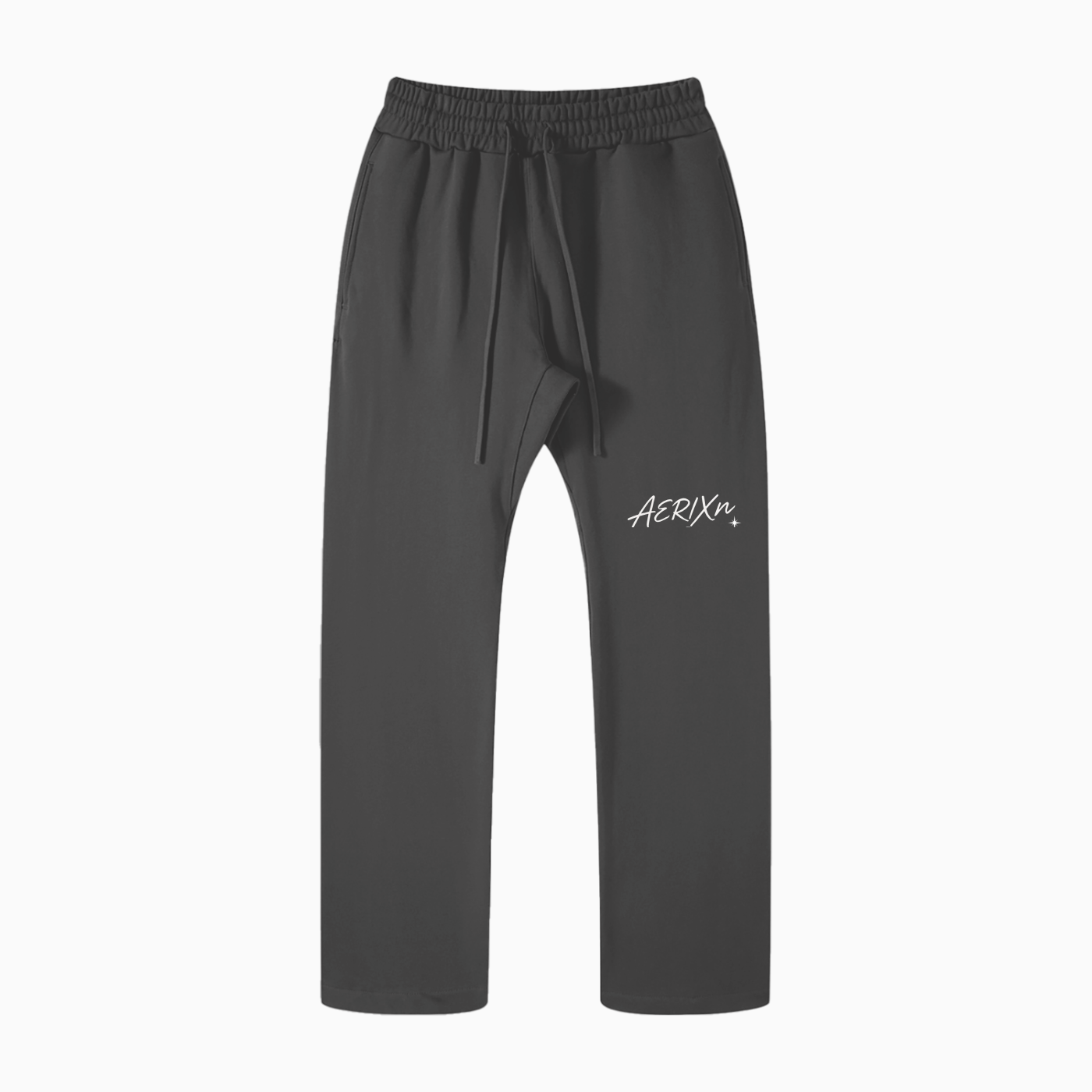 AERIXN Essential Straight Leg Pants — Pure Cotton