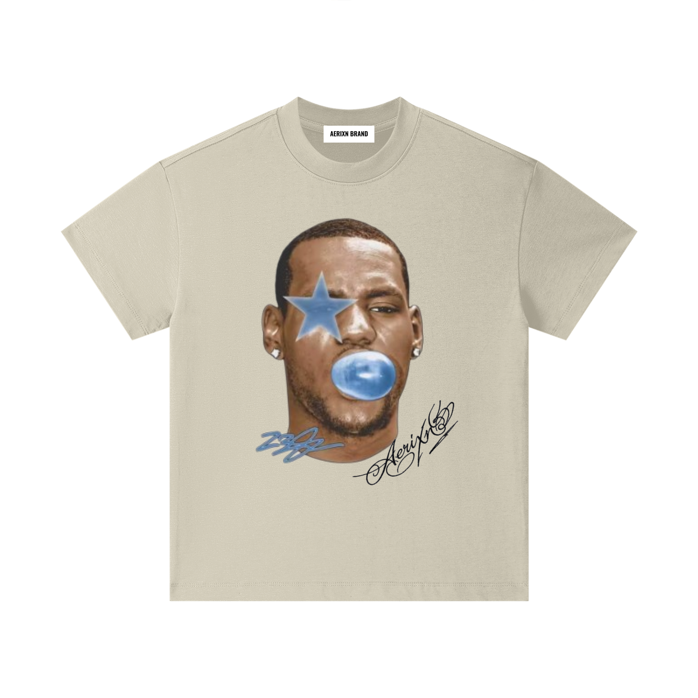 AERIXN Essential Kids' Rap Graphic Tee — Pure Cotton